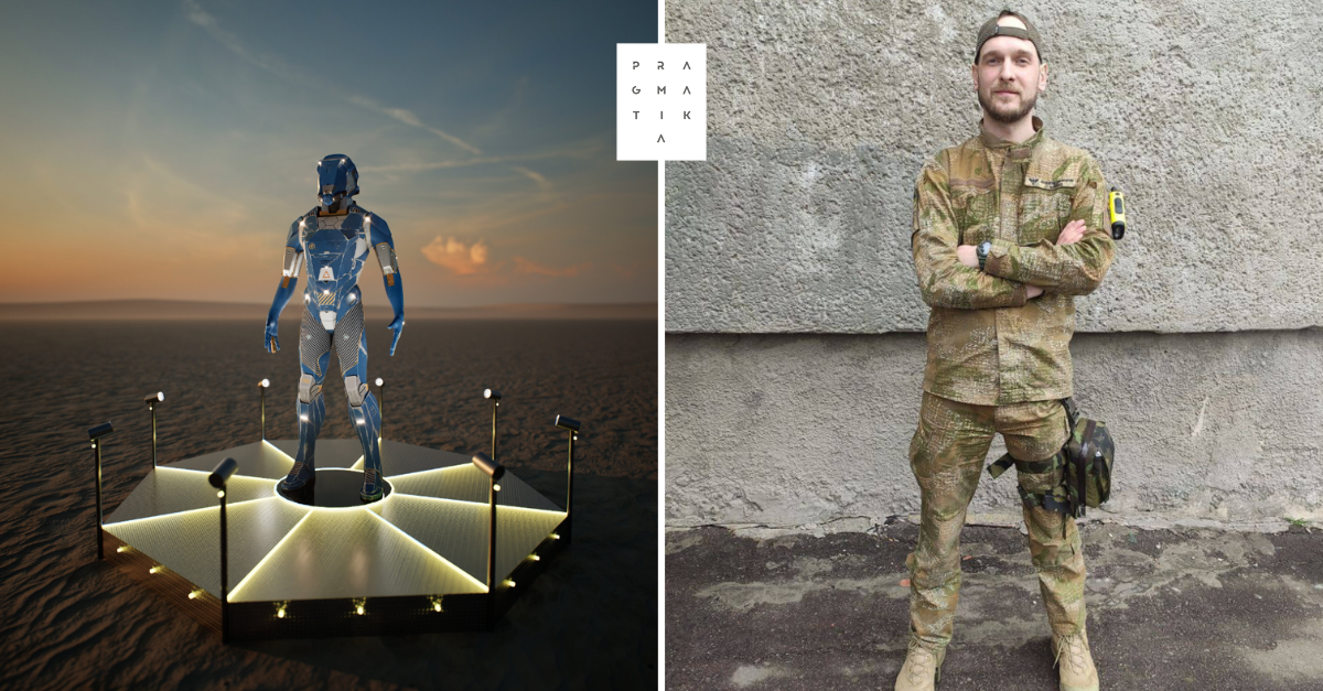 À quoi ressemblera le projet ukrainien pour Burning Man ... — Hero Armor, Ukrainian memorial sculpture for Burning Man 2026