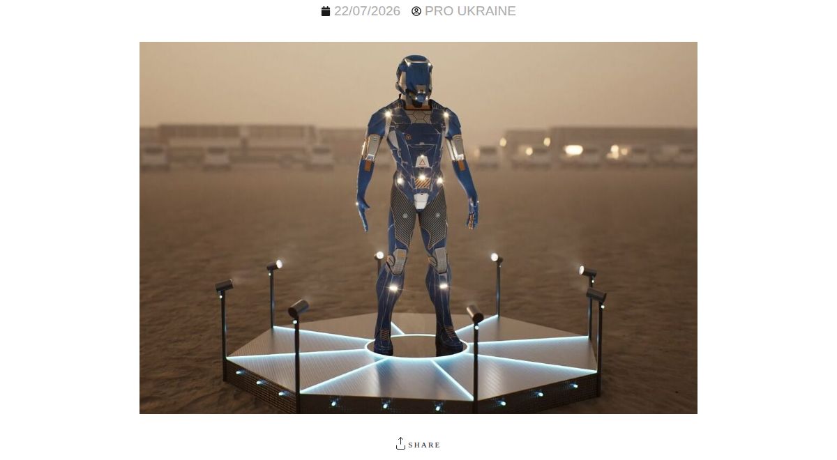 Burning Man 2026 to feature installation dedicated to ... — Hero Armor, Ukrainian memorial sculpture for Burning Man 2026