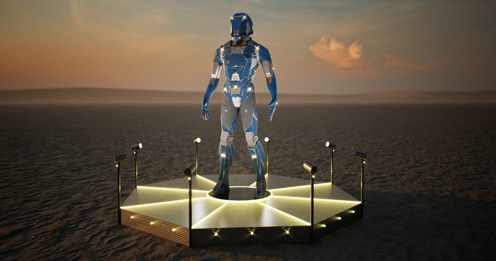 На Burning Man 2026 представлять незалежний український мистецький об’єкт HERO A — Hero Armor